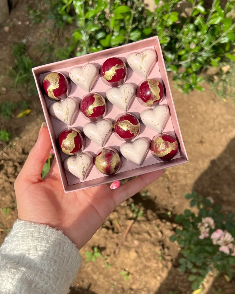 16 bonbons