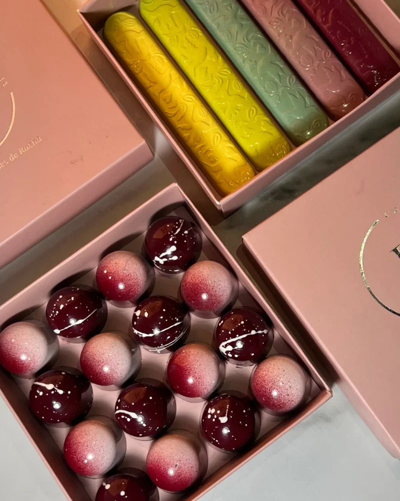 16 bonbons & 5 barres
