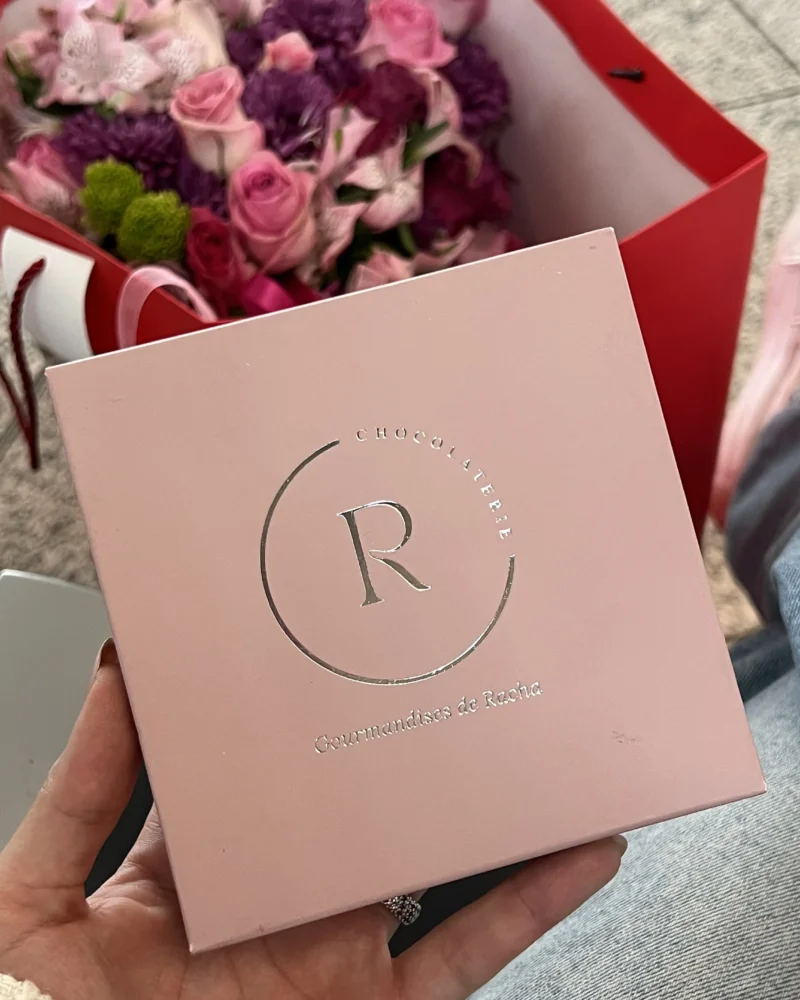 Coffret de chocolats personnalisé