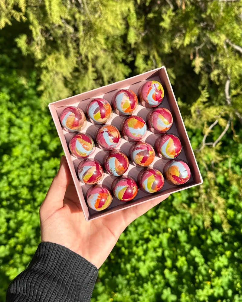 16 bonbons