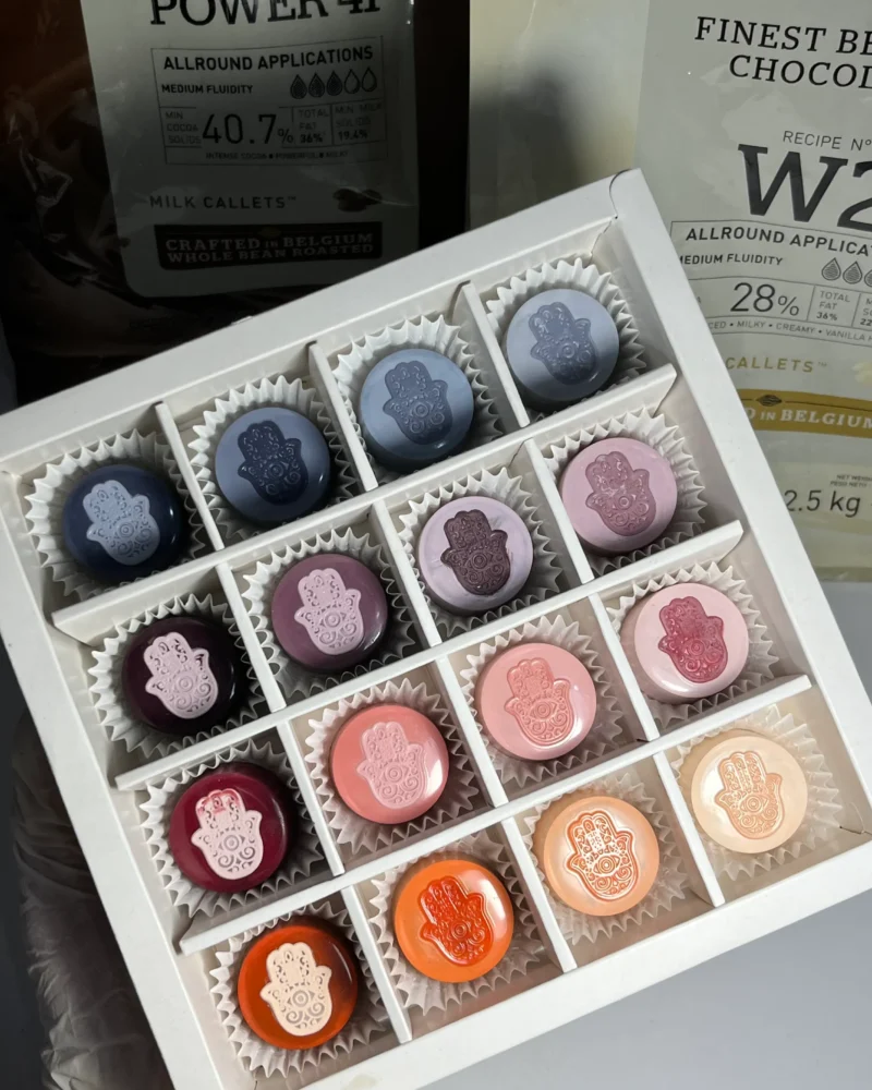 16 bonbons