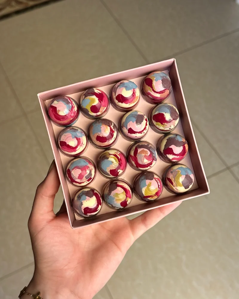16 bonbons