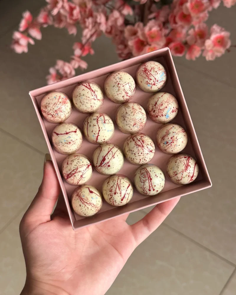 16 bonbons