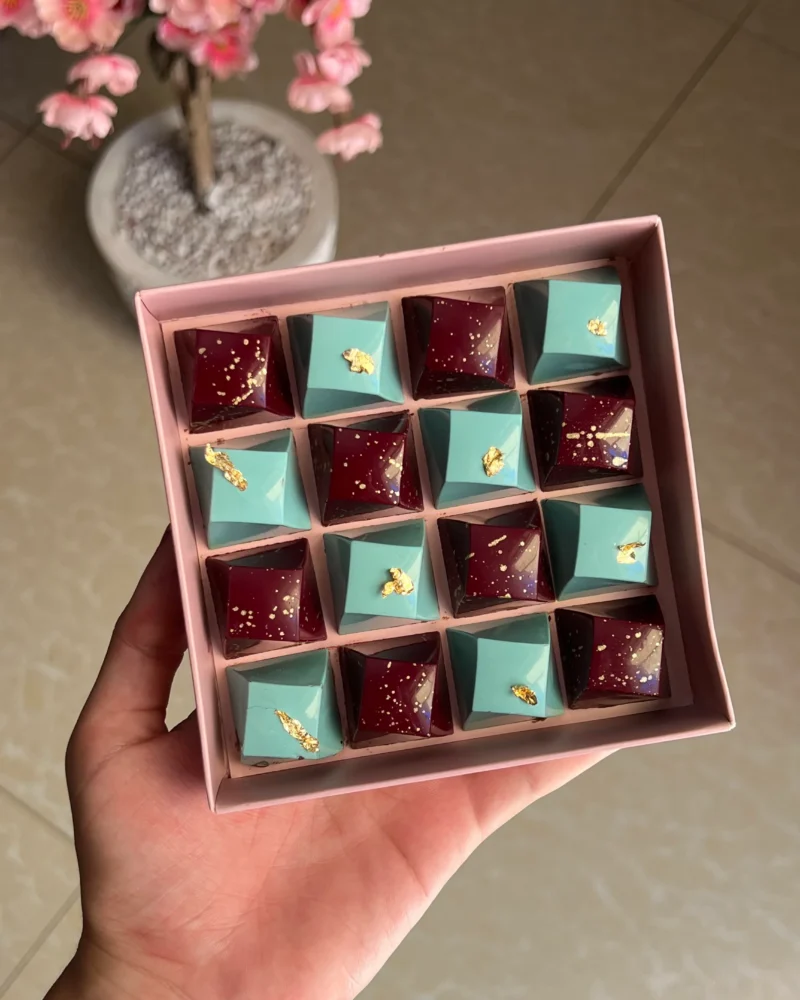 16 bonbons