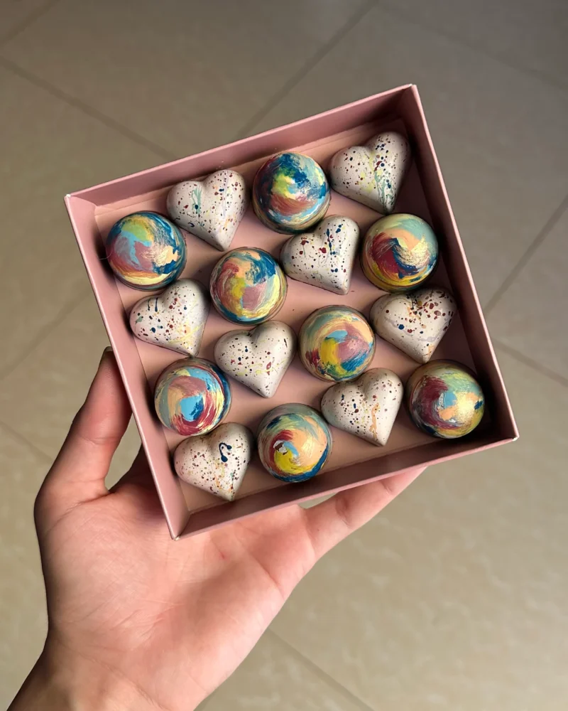 16 bonbons