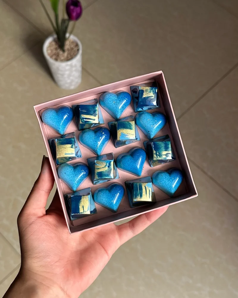 16 bonbons